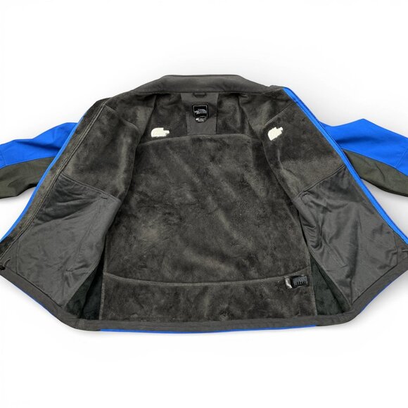 The North Face Blue Fleece Lined Soft Shell Jacket Men's XL - Picture 11 of 12